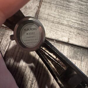 Narmi Black Stainless Steel Watch